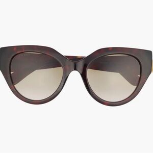 Gucci 52mm Cat Eye Sunglasses